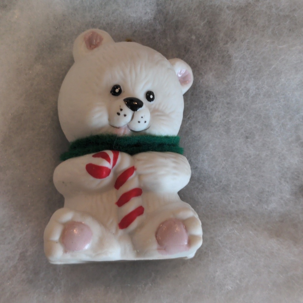 L'il chimer Hand painted bisque porcelain ornament- Christmas Decor - Picture 2 of 6